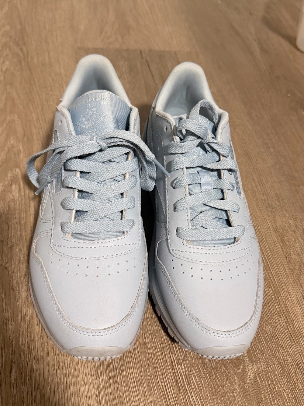 Reebok Pale Blue Low-Top Sneakers